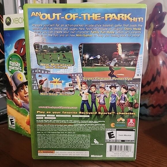 Backyard Sports: Sandlot Sluggers (Xbox 360, 2010) Complete Tested Working - Picture 3 of 4